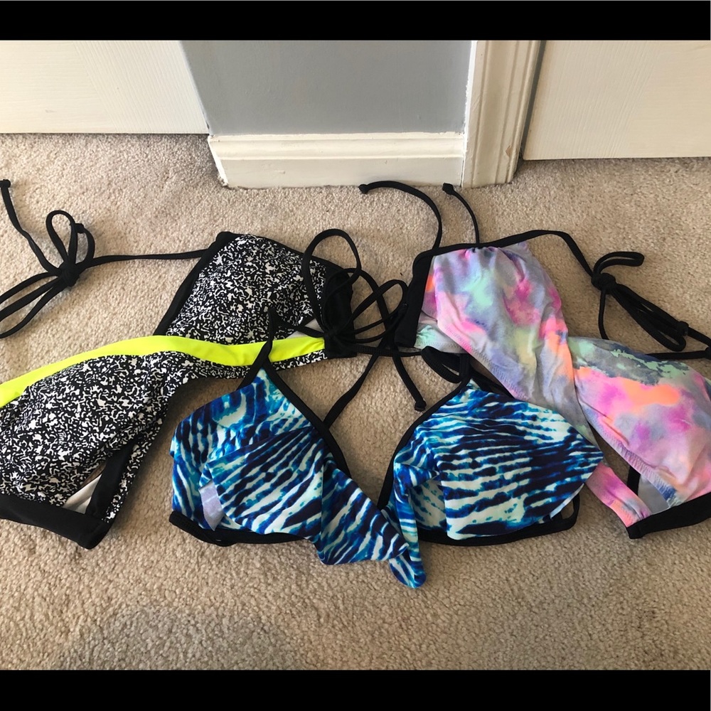 Victoria’s Secret pink bathing suit tops